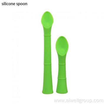 Baby Food Grade Silicone Feeding Spoon
